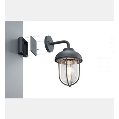 Trio Lighting - Fixation Pour Coin Ã©Clairage Outdoor  - Gris