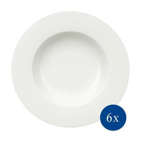 Villeroy & Boch - Royal Assiette Creuse 6pcs - Blanc