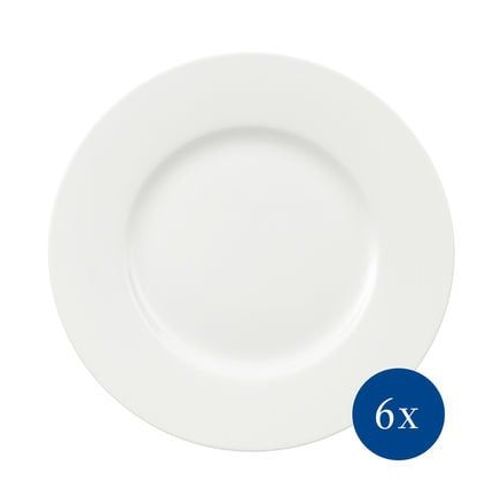 Villeroy & Boch - Royal Assiette À Dessert Set 6pcs - Blanc