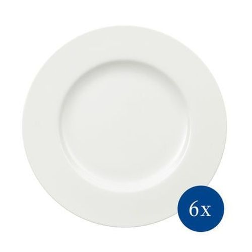 Villeroy & Boch - Royal Assiette Plate Set 6pcs - Blanc