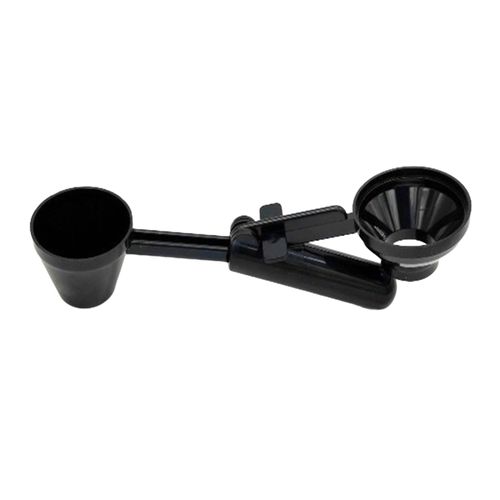 Entonnoir à café pour dosettes K Cup, capacité de 2 cuillères à soupe, niveleur facile, entonnoir réutilisable sans déversement, cuillère polyvalente pour café moulu, protéines, poudre, transfert de stockage de thé-1 pièce