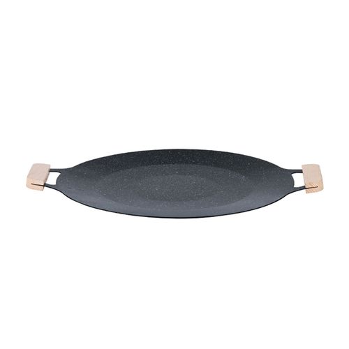 Poêle à barbecue de Style coréen pour cuisinière, grande poêle de cuisson de Camping en fonte, plaque polyvalente pour les amateurs de cuisine-XXXL