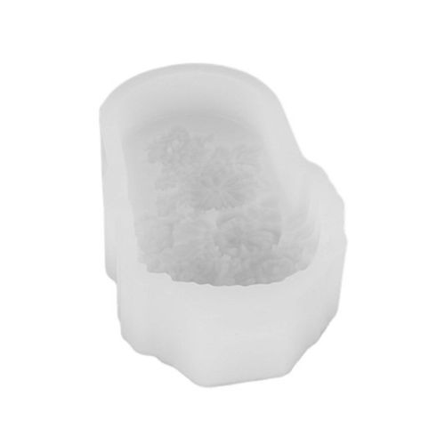 Moules À Popsicle En Silicone, Machine À Crème Glacée, Motif De Fleur, Réutilisables, Moules À Fondant Pour Cônes De Crème Glacée, Pour Décoration De Cupcakes, Bonbons, Chocolat, Sucre, Artisanat-C