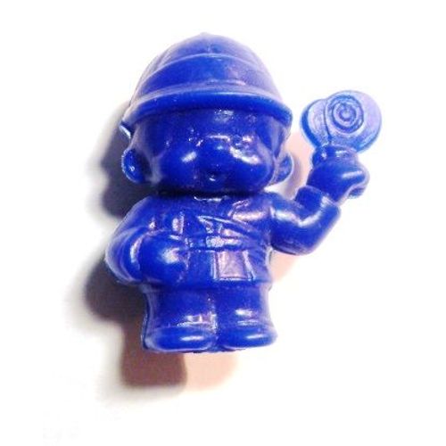 Figurine "Bonux" (1994) - N° 12 - Kiki Explorateur Couleur Bleu Foncé