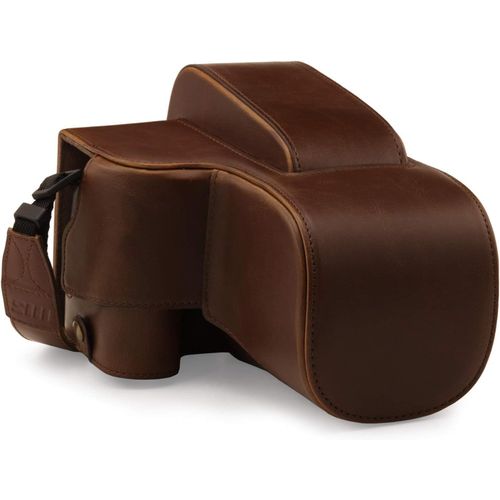 asas-Megagear Étui En Similicuir Compatible Avec Nikon Coolpix P950