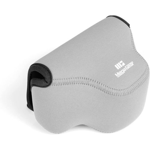 asas-Megagear Mg2012 Étui En Néoprène Ultra Léger Compatible Avec Nikon Z Fc(16-50Mm)Gris