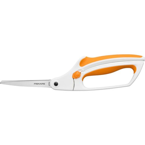 Asas-Softgrip Ciseaux À Tissu,Longueur 26cm,Lame En Acier Inoxydable/Manche En Plastique,Blanc,Easy Action,1070070