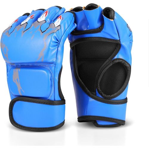 Asas-Mitaines De Boxemma Pour Hommes,Femmes Et Adolescents,Ufc Grappling Krav Maga Gants De Kickboxing Pour Entraînement,Sac De Frappe,Muay Thai,Gants De Coupe,Gants D'arts Martiaux