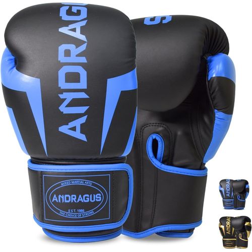 Asas-Andragus Gant De Boxe Premiummma Muay Thai Gants D'entraînement Boxing Gants De Boxe Unisexe