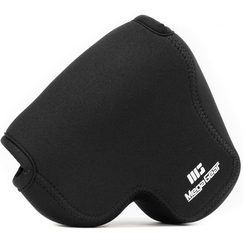 asas-Megagear Mg846 Étui Avec Mousqueton En Néoprène Pour Appareil Photo Nikon Coolpix B700 Noir