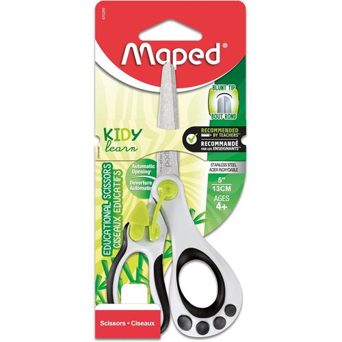 Asas-Ciseaux Éducatifs À Ressort Koopy 5 Inches Noir/Blanc