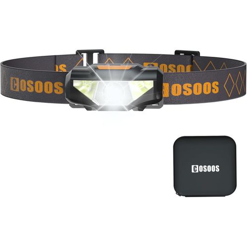 Asas-Mini Lampe Frontale Led Avec Sac De Transport,45 G,Légère,Étanche,Lampe Frontale Lumineuse Pour Adultes,Enfants,Camping,Lecture(Piles Non Incluses)