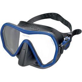 Asas-Ajna Masque De Plongée Sans Cadre Avec Large Vue,Jupe 100% Silicone Mixte