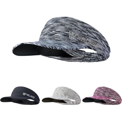 Asas-Wellwise Visière De Protection Solaire Pour Femme À La Mode Et Pour Les Loisirs,Visière De Sport Pliable,Ultra Légère,Respirante,Golf