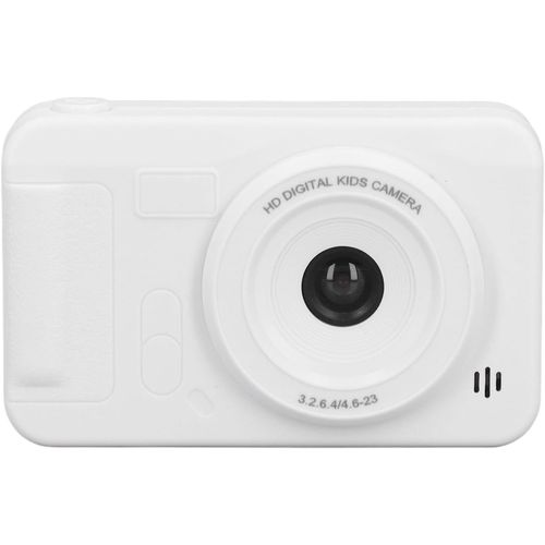 asas-Appareil Photo Numérique,Caméra De Vlogging À Mise Au Point Automatique 40Mp 1080P Avec Zoom Numérique 8X,Écran De 2,4 Pouces,Caméra Vidéo Anti-Secousse Pour Les Enfants(White)
