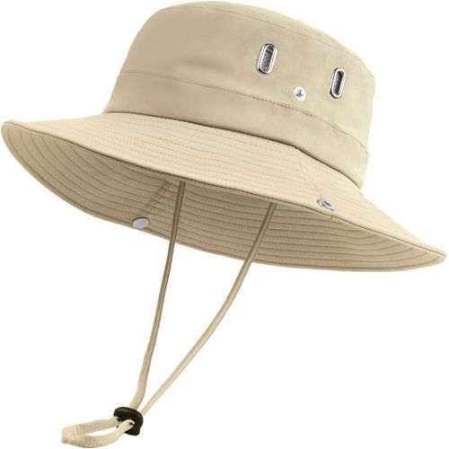 Asas-Chapeaux De Soleil Boonie Surdimensionnés Xxl À Séchage Rapide Pour Hommes,Grandes Têtes,Chapeaux De Safari Upf50+,Chapeau De Randonnée Géant
