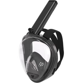 Asas-Masque De Plongée Intégral,Masque Tuba Avec Système Respiratoire Avancé Et Technologie Antibuée,Masque De Plongée Avec Support De Caméra,Masque Snorkeling Pour Adultes/Enfants-L/Xl S/M Xs