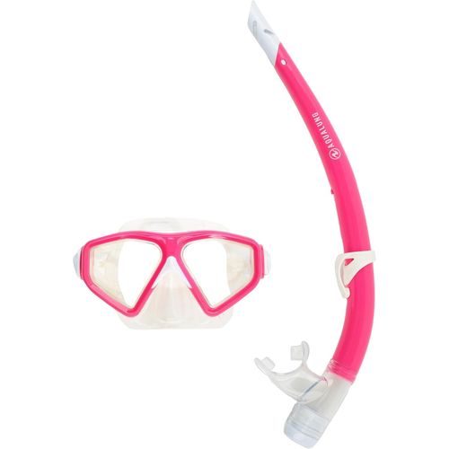 Asas-Aqualung Combo Saturn|Masque+Tuba De Plongée,Randonnée Aquatique,Snorkeling Pour Adulte Hommes Et Femmes Avec Vision À 180°,Une Protection Uv,Des Verres Anti-Buée Et Anti-Fuite