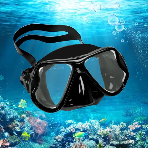 Asas-Masque Tuba Adulte,Masque Snorkeling 180° View Hd Anti-Buée,Masque De Plongée Panoramique Anti-Fuite,Masque Plongée Dry Professionnel Respiration Facile Pour Hommes Femmes