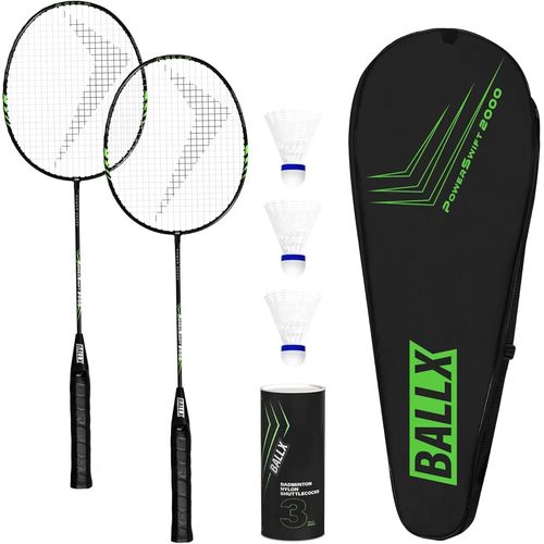 Asas-Lot De 2 Raquettes De Badminton Avec Volants Et Sac|Ensemble De Volants De Badminton|Raquette De Badminton|Raquette De Badminton|Ensemble De Volants De Badminton|Jeu De Badminton Pour