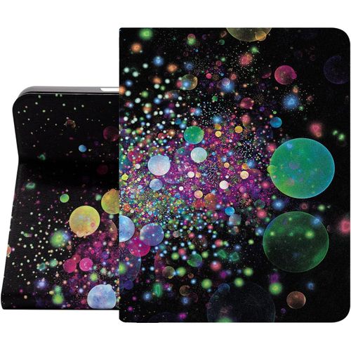 Asas-Coque Pour Ipad Air 11 Pouces(M3)2025/(M2)2024,Air 5ème 2022/4ème 2020 10.9 Pouces Étui De Protection En Cuir Premium Holographie Cosmique Thème Galaxie Colorée