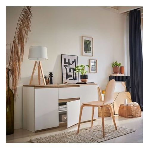 Camif - Bureau Pivotant Gibril - Blanc