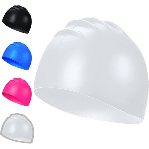 Asas-Bonnet De Bain Pour Homme Et Femme-En Silicone-Imperméable-Unisexe-Antidérapant-Pour Cheveux Longs Et Courts 