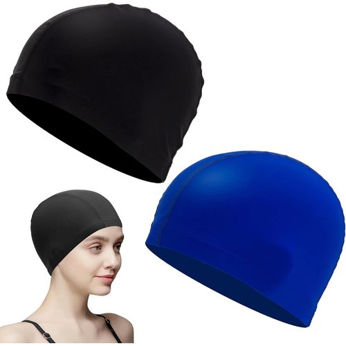 Asas-Bonnet De Bain En Tissu Pour Homme Et Femme-Confortable Et Durable-Très Élastique-Doux-Pour Cheveux Longs Et Courts 