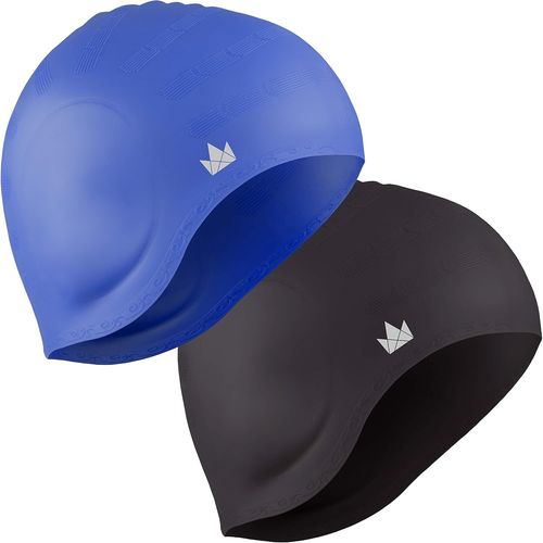 Asas-Bonnet De Bain En Silicone,Bonnet De Bain Durable Pour Femme,Bonnet De Bain Pour Femme,Bonnet De Bain Pour Homme,Bonnet De Bain Pour Femme 