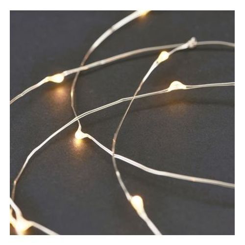 House Doctor - Guirlande Lumineuse 80 Leds 10 Mètres - Gris