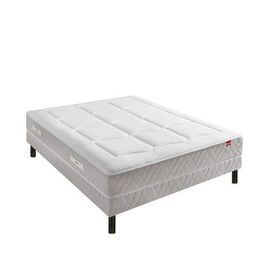 Epeda - Clémaé - Matelas À Ressorts Et Latex, Accueil Équilibré - 140x190 Cm - Blanc