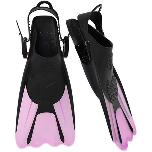 Asas-Palmes De Plongée Palmes Natation Avec Bretelles Réglables Palmes Courtes Taille 34-38 Unisexe Palme Snorkeling Mixte Adultes Palmes De Natation Pour La Plongée Snorkeling Et La Natation