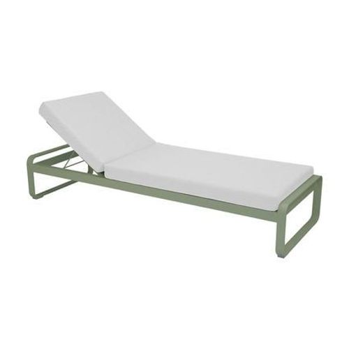 Fermob - Bain De Soleil Bellevie - 82 Cactus Mat - Blanc Grisé - Vert