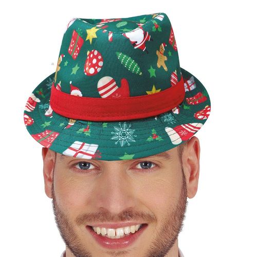 Borsalino Décorations Noël Polyester Vert Adulte