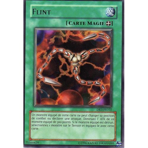 Yugioh - Sombre Revelation 3 - Flint - Francaise - Rare - Dr3-Fr102