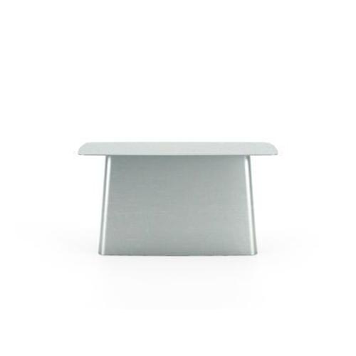 Vitra - Table D'extérieur Metal Side - Galvanisé - L - Gris