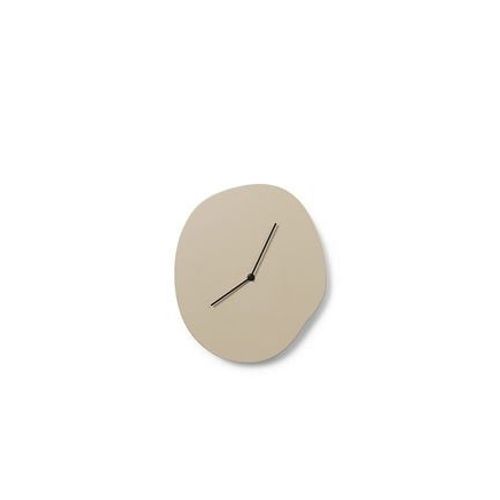 Ferm LIVING - Horloge murale Melt - cachemire - Beige