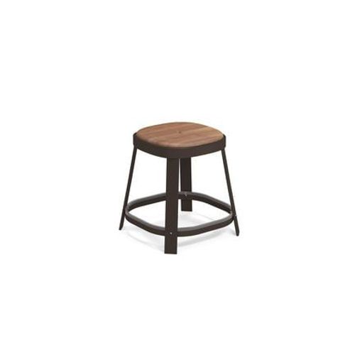 Emu - Tabouret Thor Teck - Marron Foncé - Marron