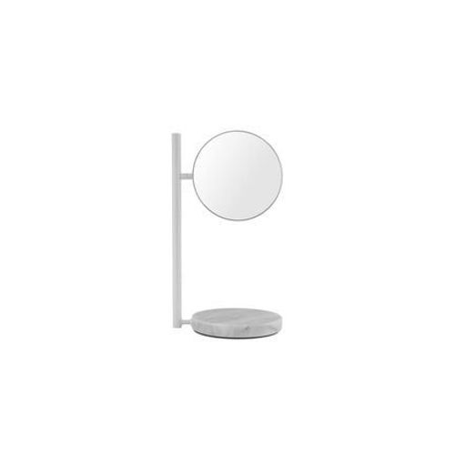 Normann Copenhagen - Miroir de table Pose - blanc/blanc - Blanc