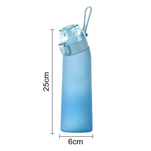 Tasse D'eau De 700ml, Bouteille D'eau À Air, Capsules De Saveur, Parfum De Fruits, Tasse De Boisson De Sport Anti-Fuite Pour Voyage En Plein Air Et Randonnée-B