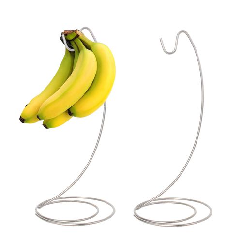 Porte-Banane Support D'arbre Crochet Porte-Fruits Antirouille Support De Maturation De Banane Pratique Peu Encombrant Organisateur De Fruits De Cuisine