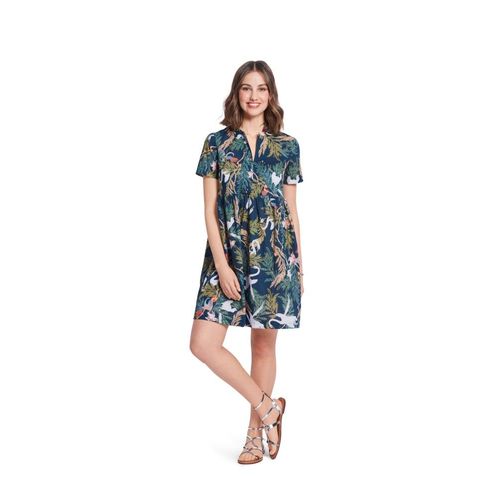 Patron Burda 5829 - Mini-Robe A Encolure Du 34 Au 48 Fr