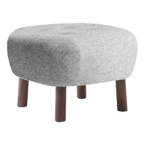 Andtradition - Little Petra Atd1 Pouf - Hallingdal 130 - Noyer Huilé - Gris