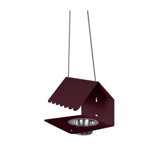 Fermob - Mangeoire Pour Oiseaux Picoti - B9 Cerise Noire - Rouge