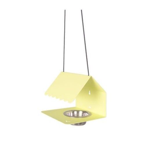 Fermob - Mangeoire Pour Oiseaux Picoti - A6 Citron Givré - Jaune