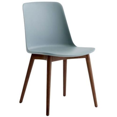 Andtradition - Chaise Rely Hw71 - Light Blue - Noyer - Bleu