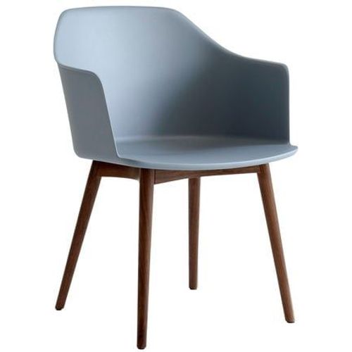 Andtradition - Chaise Rely Hw76 - Light Blue - Noyer - Bleu