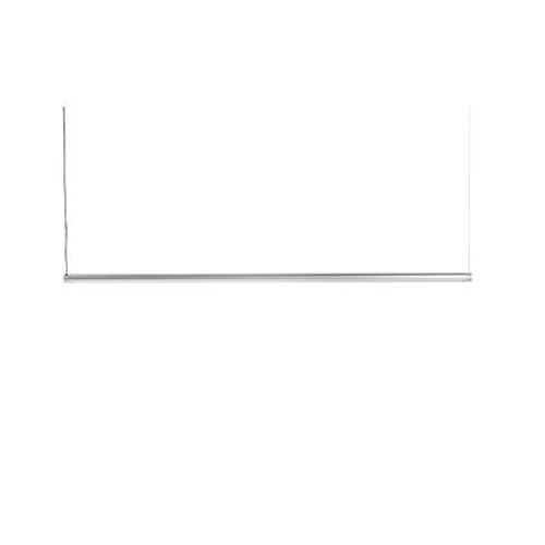 Hay - Suspension Factor Linear - Transparent/Aluminium - Diffus - Gris