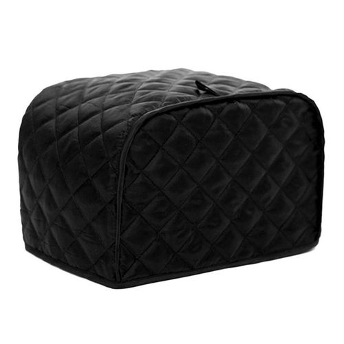 Housse anti-poussière lavable en Polyester, pour grille-pain et four, pour la maison-Noir