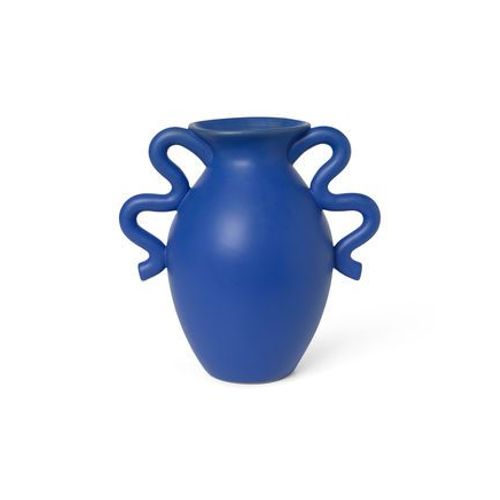 Ferm LIVING - Vase de table Verso - bleu - Bleu
